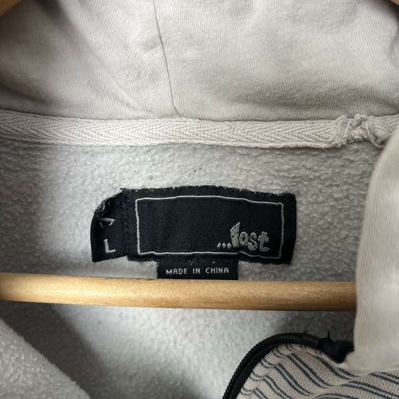 Vintage Y2K Lost Enterprises Hoodie Sweatshirt Size Large 90s Surf Skate Grunge - Picture 2 of 5